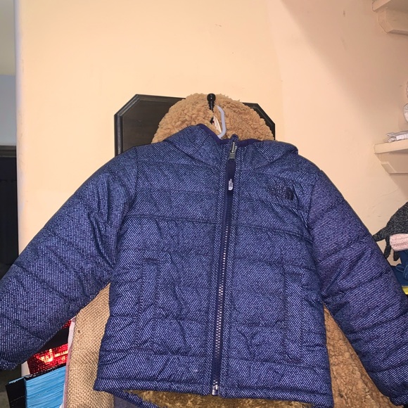 3T Boys Reversible North Face & North Face hat